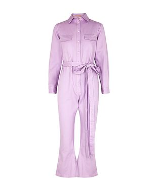 Maggie Marilyn + Bite The Bullet Lilac Twill Jumpsuit