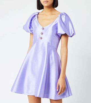 Olivia Rubin + Pearl Dress in Lilac