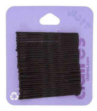Claire's + Matte Bobby Pins, Black, 30 Pack