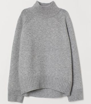 H&M + Knitted Turtleneck Jumper