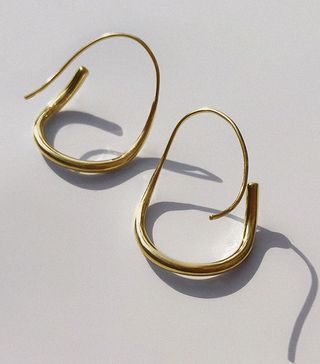 Bar Jewellery + Recycled Gold Plate Earrings