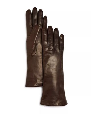 Bloomingdale's + Cashmere Lined Leather Gloves