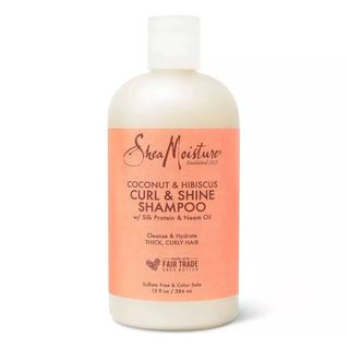 SheaMoisture + Coconut and Hibiscus Curl and Shine Coconut Shampoo for Curly Hair