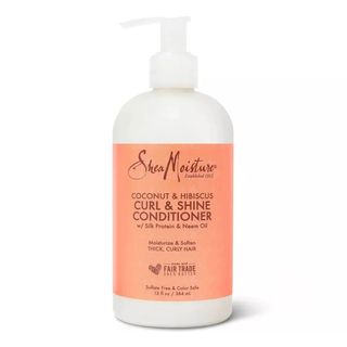 Shea Moisture + Coconut and Hibiscus Curl and Shine Conditioner for Thick Curly Hair