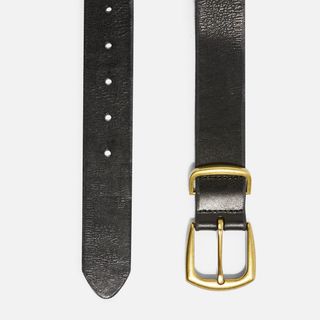 Topshop + Black Leather Belt