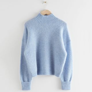 & Other Stories + Alpaca Blend Turtleneck Knit Sweater