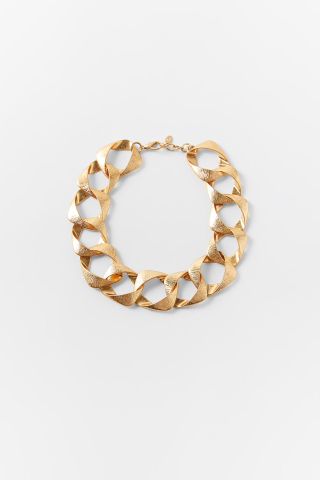 Zara + Chain-Link Necklace