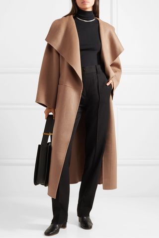 Totême + Annecy Oversized Wool and Cashmere-Blend Coat