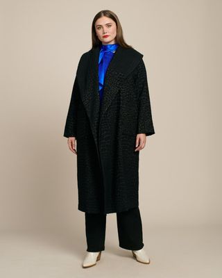 Marina Rinaldi + Black Teseo Coat