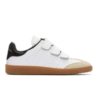 Isabel Marant + White Beth Sneakers
