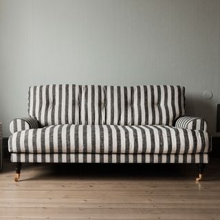 Att Pynta + Blanca Yin/Yang Linen Sofa from