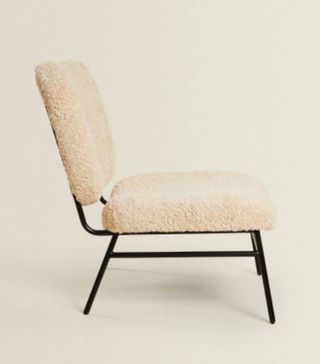 Zara + Faux Shearling Chair