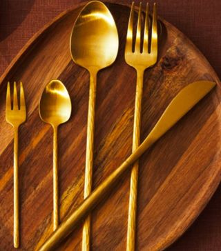 Zara + Gold Finish Cutlery