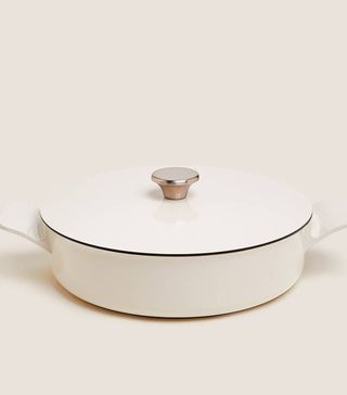 Marks and Spencer + Cast Aluminium 4.5l Casserole Dish