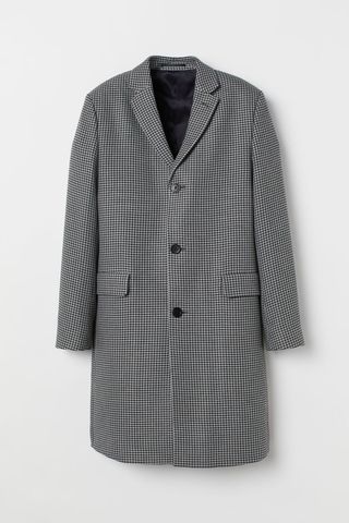 H&M + Patterned Coat