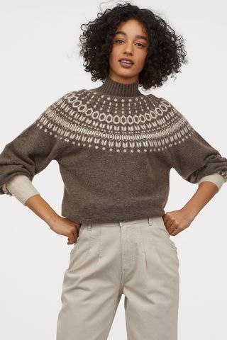 H&M + Jacquard-knit Sweater