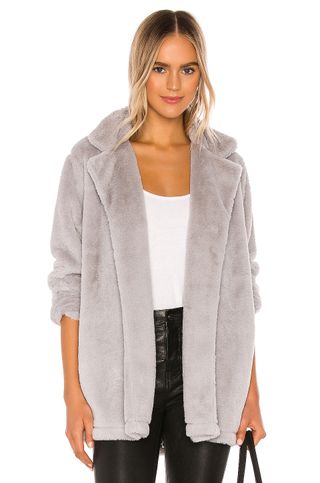 Splendid + Faux Fur Sleep Jacket