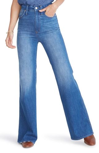 Madewell + High Waist Flare Jeans