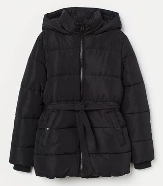 H&M + Padded Hooded Jacket
