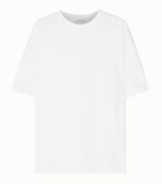 Hanes + Faye Oversized Organic Cotton-Jersey T-shirt