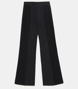 Zara + Split Front Trousers