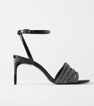 Zara + Shiny Sandals