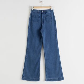 & Other Stories + Flared Mid Rise Jeans