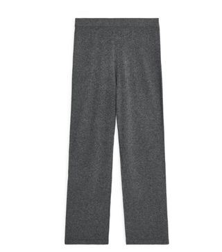 Arket + Cashmere-Knitted-Trousers
