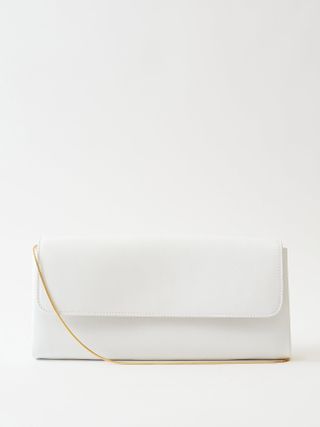 The Row + Aurora Leather Shoulder Bag