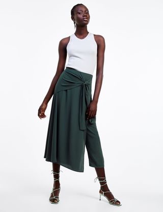 Zara + Knotted Skirt