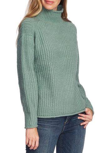 Vince Camuto + Mock Neck Sweater