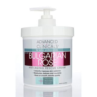 Advanced Clinicals + Bulgarian Rose Anti-Aging Rescue Cream