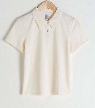 & Other Stories + Cotton Polo T-Shirt
