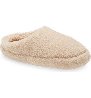 Madewell + Faux Shearling Scuff Slippers