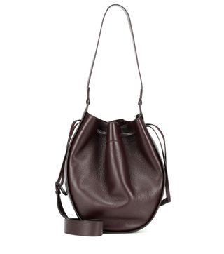The Row + Drawstring Pouch Shoulder Bag