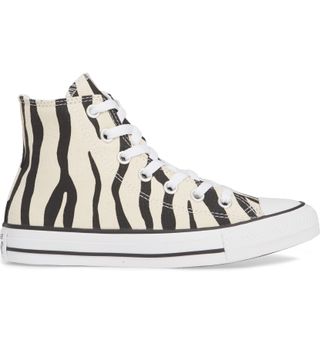Converse + Chuck Taylor® All Star® Zebra Stripe High Top Sneaker