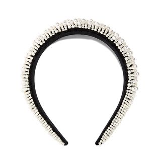 Zara + Faux Pearl Quilted Headband