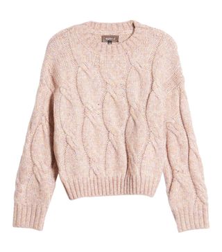 4Si3nna + Cable Crop Sweater