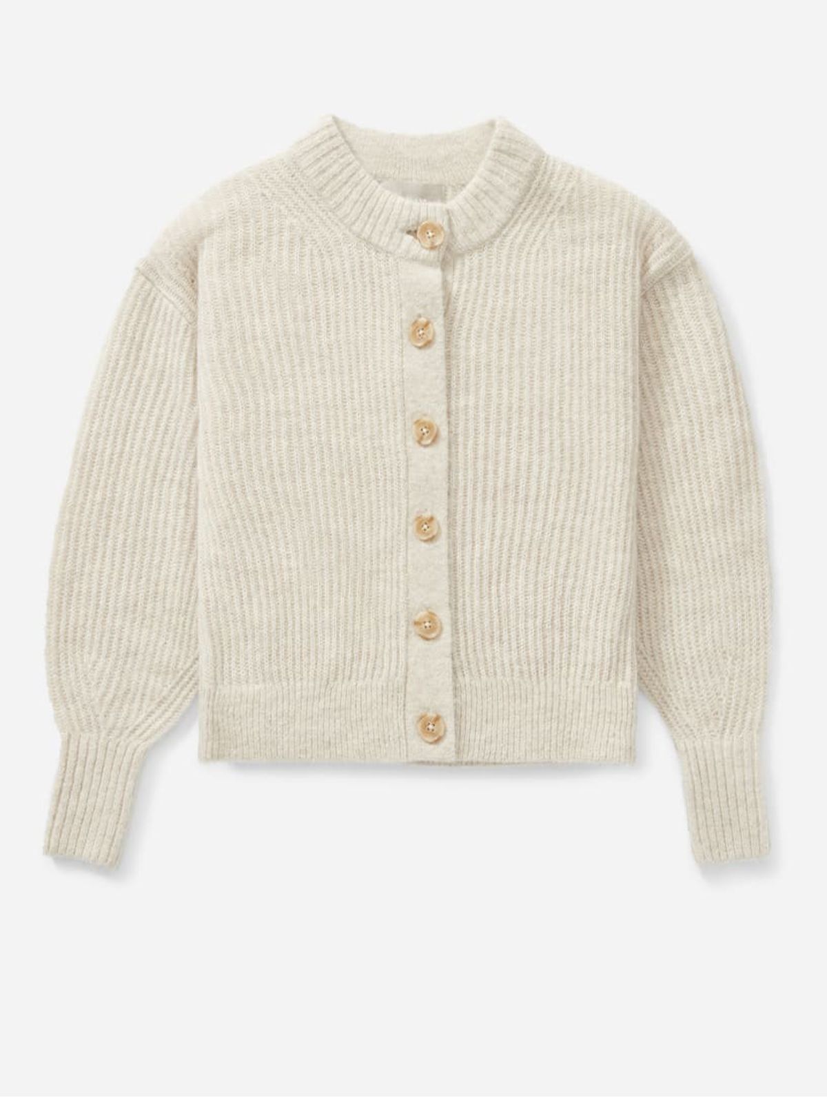 Everlane + The Cropped Alpaca Cardigan