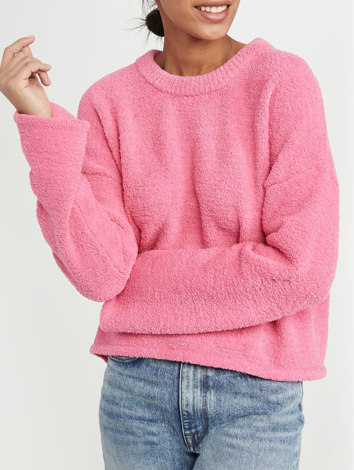 525 America + Plush Crew Sweater