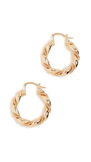 Shashi + So Twisted Hoops