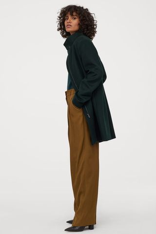 H&M + Short Wool-Blend Coat