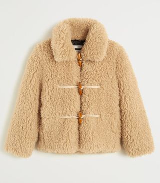 Mango + Faux Shearling Jacket