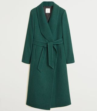 Mango + Structured Wool Coat