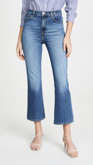 J Brand + Julia High Rise Flare Jeans