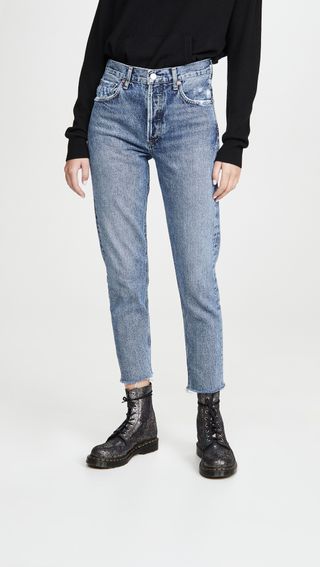 Agolde + Jamie High-Rise Classic Jeans