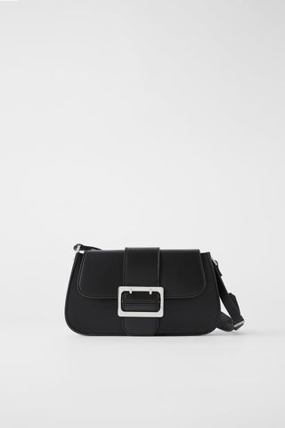 Zara + Baguette Bag With Buckle