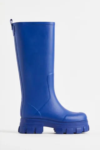 H&M + Chunky Rubber Boots