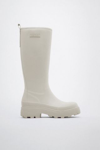 Tretorn x Zara + Flat Rain Boots