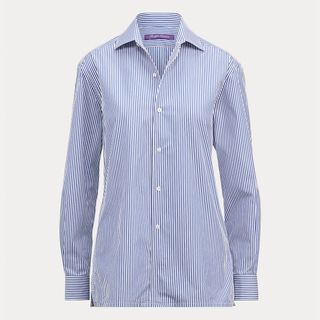 Ralph Lauren + Capri Striped Cotton Shirt